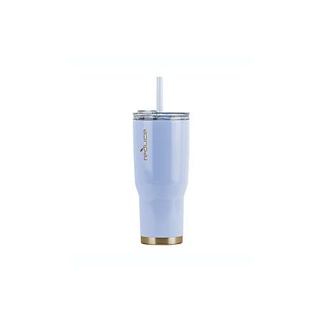 Vaso con tapa de acero inoxidable COLD1™ de 1 L color azul glaciar