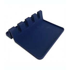 Portacucharas de silicona Our Table™ color azul