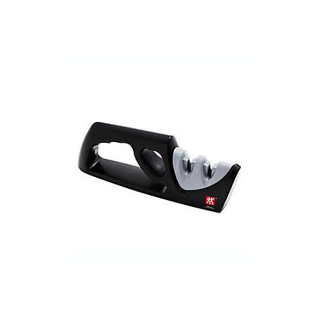 Afilador manual de cuchillos Zwilling® J.A. Henckels, de 4 etapas color rojo/negro