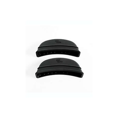 Protectores de silicona Our Table™ para ollas color negro