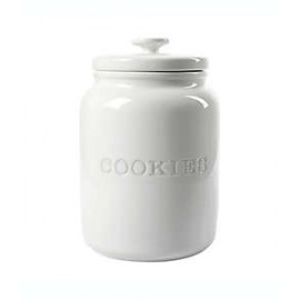 Frasco para galletas de porcelana Our Table™ Simply White Words