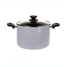 Olla de aluminio Simply Essential™ de 7.57 L color gris