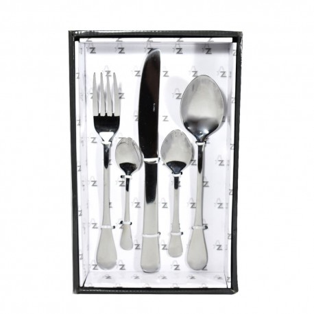 Set de cubiertos de acero inoxidable Zonana Alzasi, 20 piezas