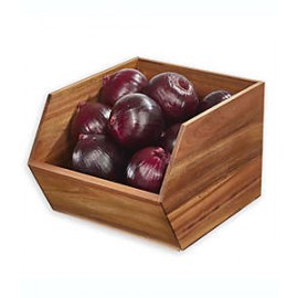 Contenedor de madera de acacia Squared Away™
