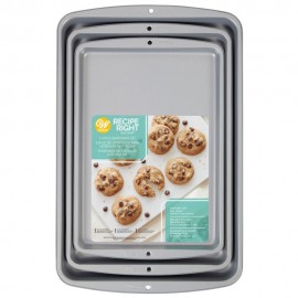 Set de charolas para hornear de acero laminado en frío Wilton® Recipe Right, 3 piezas