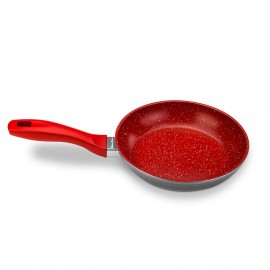 Sartén individual FlavorStone® de 24 cm color rojo