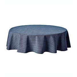 Mantel redondo Our Table™ de 2.28 m color azul marino