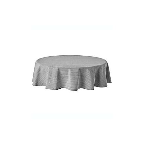 Mantel redondo de Our Table™ de 2.28 m color gris