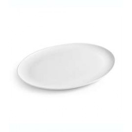 Platón ovalado Our Table™ Sawyer Coupe color blanco