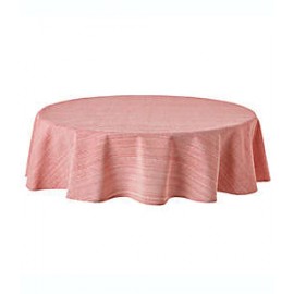 Mantel redondo Our Table™ de 2.28 m color rojo