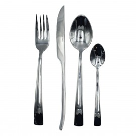 Set de cubiertos de acero inoxidable Versalles™, 16 piezas