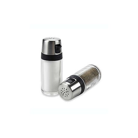 Salero y pimentero de acero inoxidable OXO Good Grips®