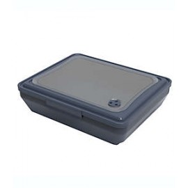 Contenedor de alimentos Our Table™ color azul oscuro
