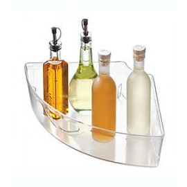 Organizador esquinero Squared Away™ transparente