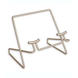 Soporte para tablet/recetario de acero Euro Metal Spectrum® color níquel satinado