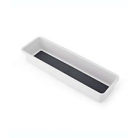 Organizador para cajones Simply Essential™ de 7.62 x 30.48 cm color gris