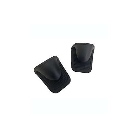 Mini guantes de cocina de silicona Our Table™ color negro