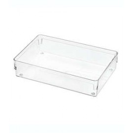 Organizador de cajón Squared Away™ de 22.86 x 15.24 cm transparente