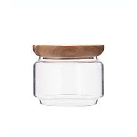 Contenedor de vidrio con tapa Our Table™ de 739.33 mL