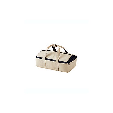 Bolsa térmica Our Table™ de 9.98 L color crema/azul