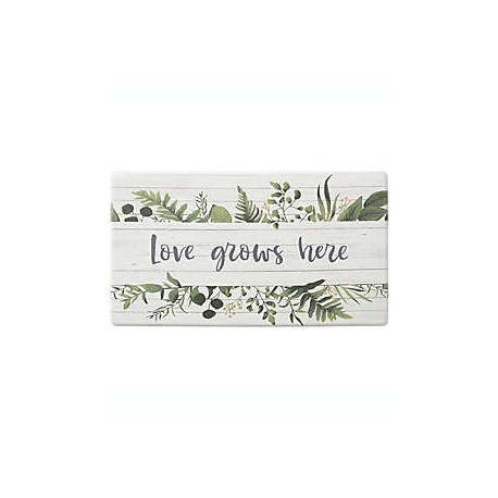 Tapete de cocina Bee & Willow™ Home Love Grows Here
