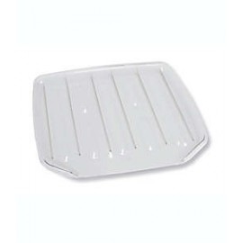 Charola grande para escurridor para trastes de plástico Simply Essential™ transparente