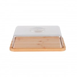Panera de bambú Makom home® cuadrada