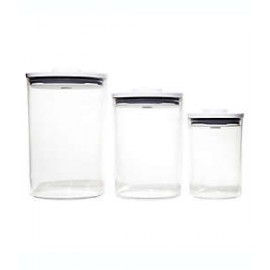 Set de contenedores de alimentos de plástico OXO Good Grips® POP redondos