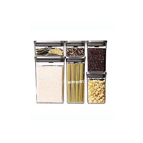Set de contenedores de alimentos de plástico OXO Good Grips® Steel POP