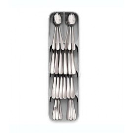 Organizador de cubiertos de polipropileno DrawerStore™ Joseph Joseph® compacto color gris