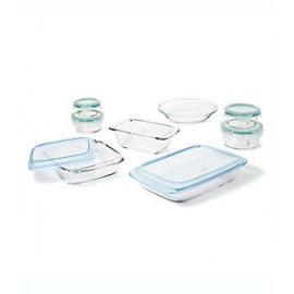 Set de refractarios de vidrio OXO Good Grips® con tapas