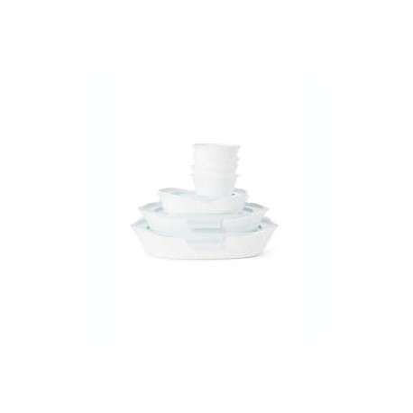 Set de refractarios de vidrio Rubbermaid® DuraLite™, 10 piezas