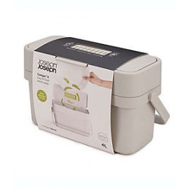 Bote para basura orgánica de polipropileno Joseph Joseph® Compo™ 4 color blanco