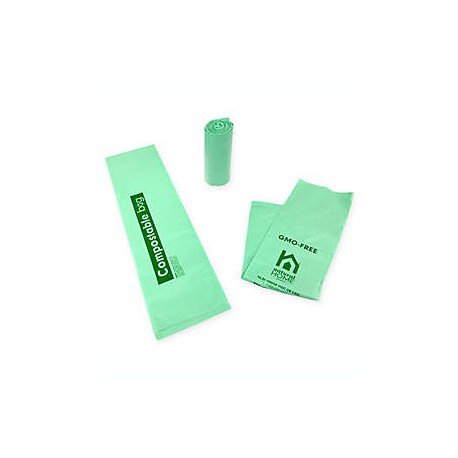 Bolsas compostables para basura Biofina Natural Home® Smart™ de resina, Set de 30