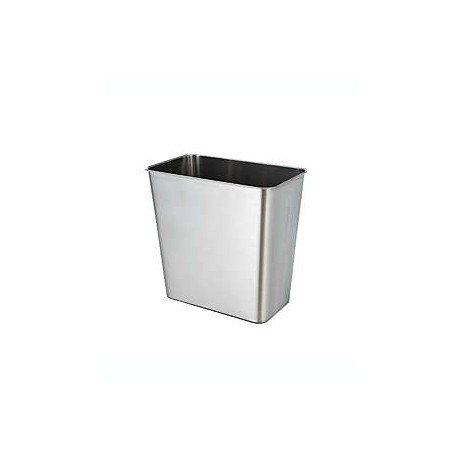Bote de basura de acero inoxidable Simply Essential™