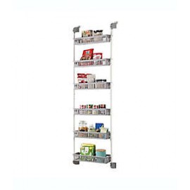 Organizador de despensa de polipropileno Simply Essential™ color blanco/gris