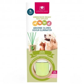 Ambientador de varillas Cristalinas™ absorbente de olores, aroma jardín