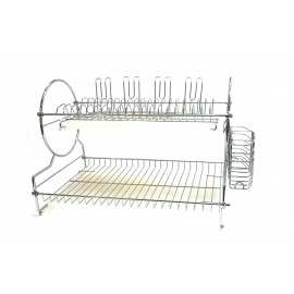 Escurridor para trastes de alambre Home Ideas de 2 niveles