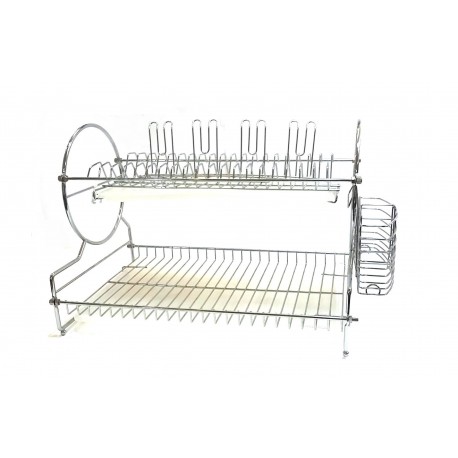 Escurridor para trastes de alambre Home Ideas de 2 niveles