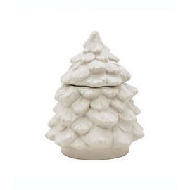 Frasco para galletas de cerámica Bee & Willow™ con forma de pino