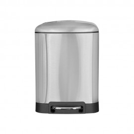 Bote de basura de acero inoxidable Sablón® de 6 L