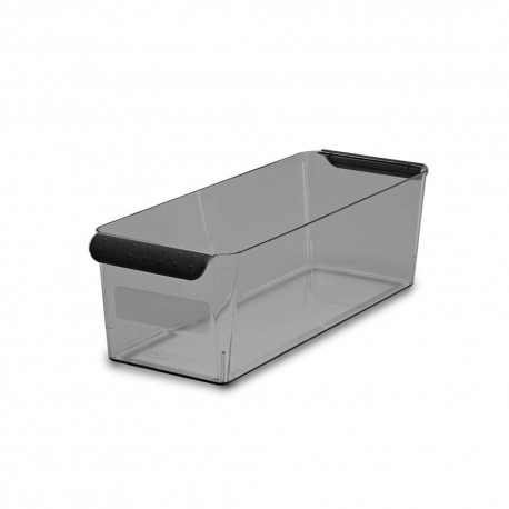 Organizador para refrigerador chico Madesmart™ Baum color gris humo
