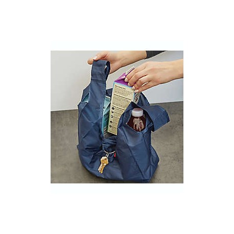 Bolsa reutilizable de nylon Kikkerland®color azul