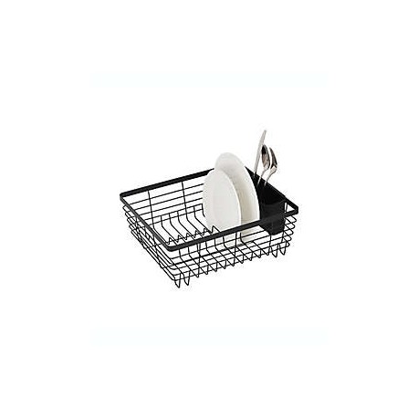 Escurridor de alambre chico Squared Away® color negro