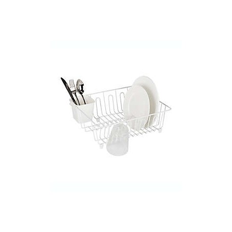 Escurridor de hierro chico Simply Essential™ color blanco