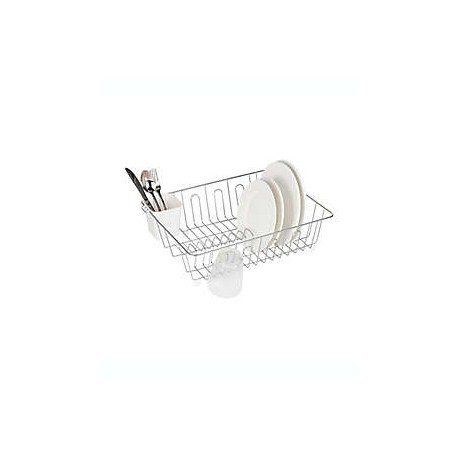 Escurridor de hierro grande Simply Essential® color cromo