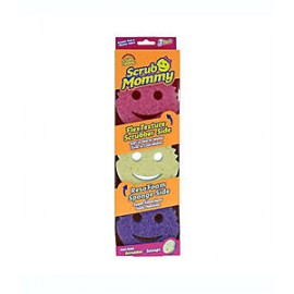 Esponjas FlexTexture™ Scrub Daddy® Scrub Mommy®, Set de 3 pzas