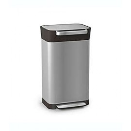 Bote compactador de basura de acero inoxidable Joseph Joseph® Titan