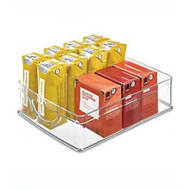 Contenedor apilable Squared Away™ de 25.4 x 20.32 x 7.62 cm