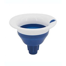 Mini embudo de polipropileno Our Table™ color azul
